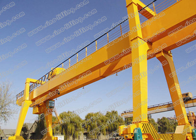 Double-Beam Electromagnetism Gantry Crane 20t-35m