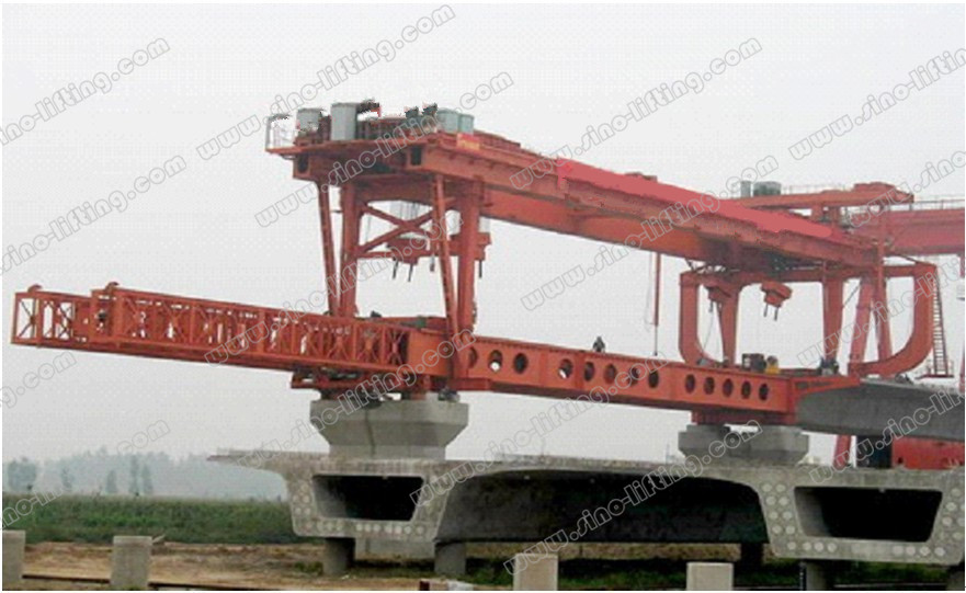 Erecting bridge crane