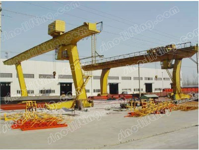 Single-Beam Gantry Crane with Grab 5～10 t